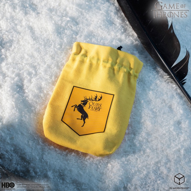 Q Workshop | Baratheon | Game Of Thrones Dice Pouch