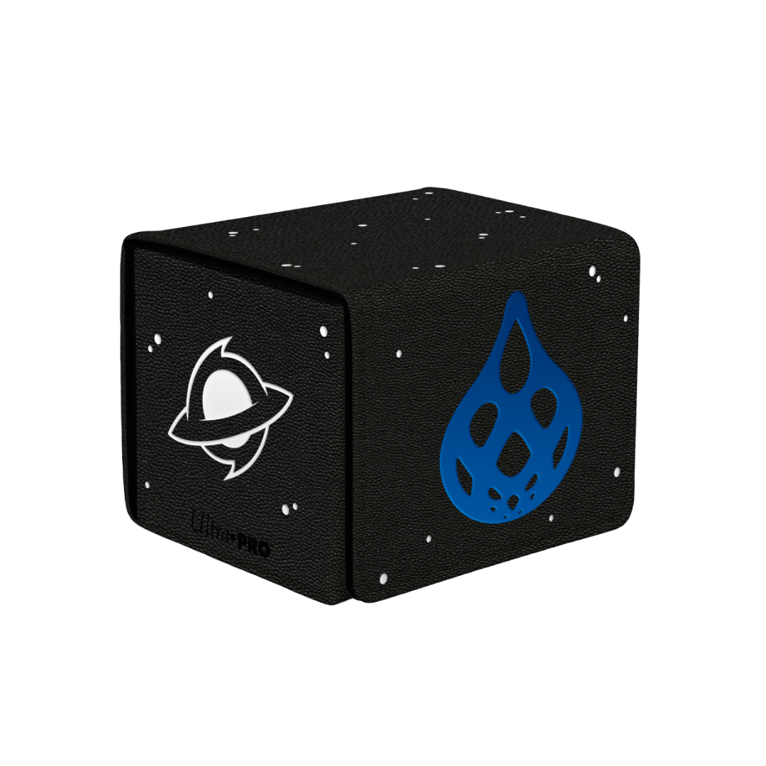 Ultra Pro - Edge of Eternities - Uthros, Titanic Godcore - Premium Alcove Edge Deck Box for Magic: The Gathering