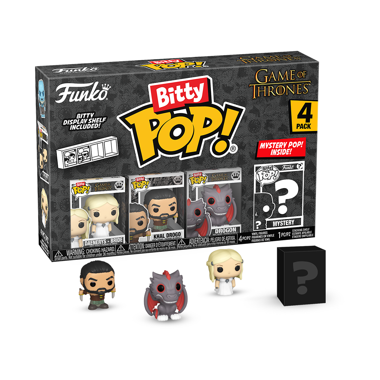 Bitty POP!: Khaleesi 4pk - Game of Thrones