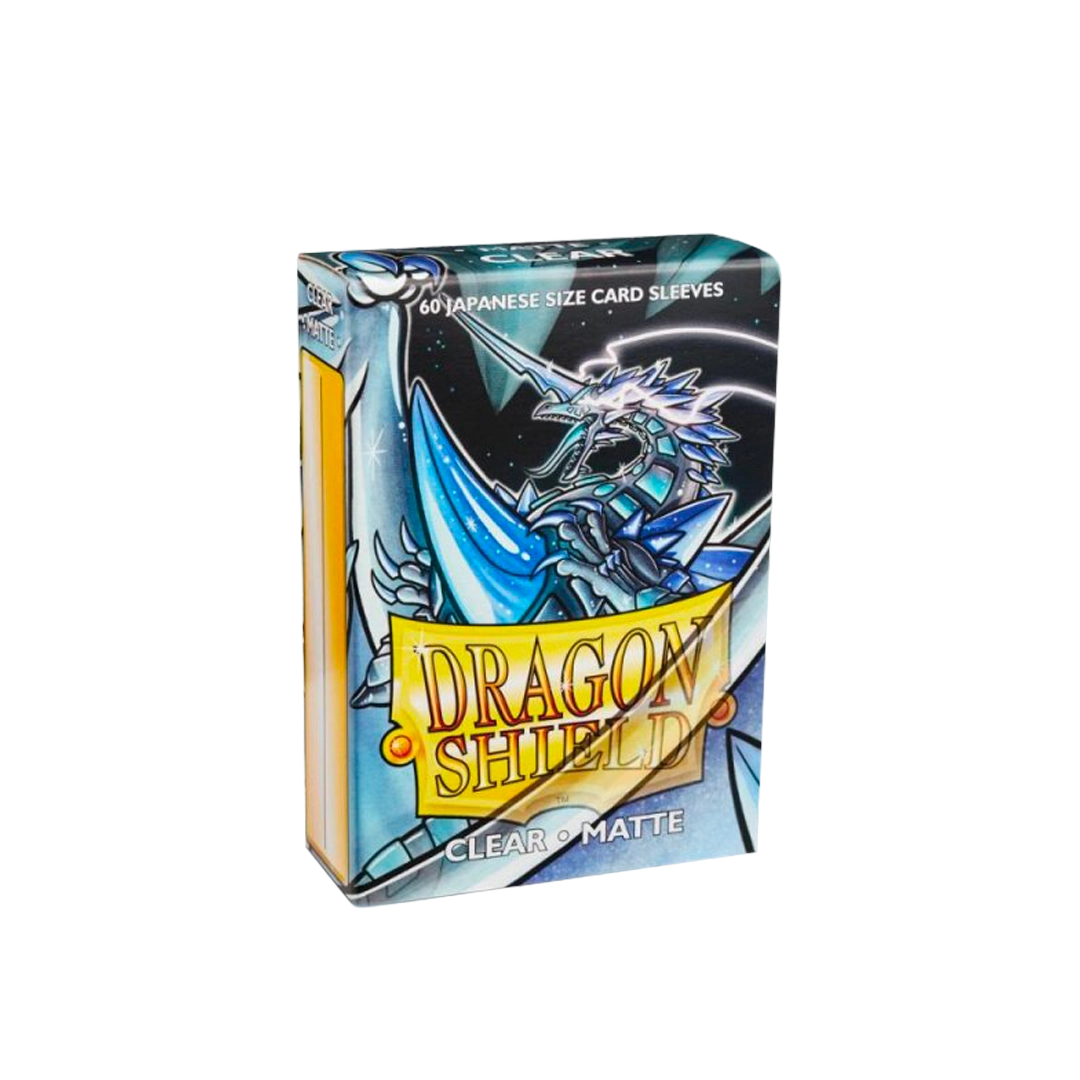 Dragon Shield: Clear - Matte Sleeves - Japanese Size