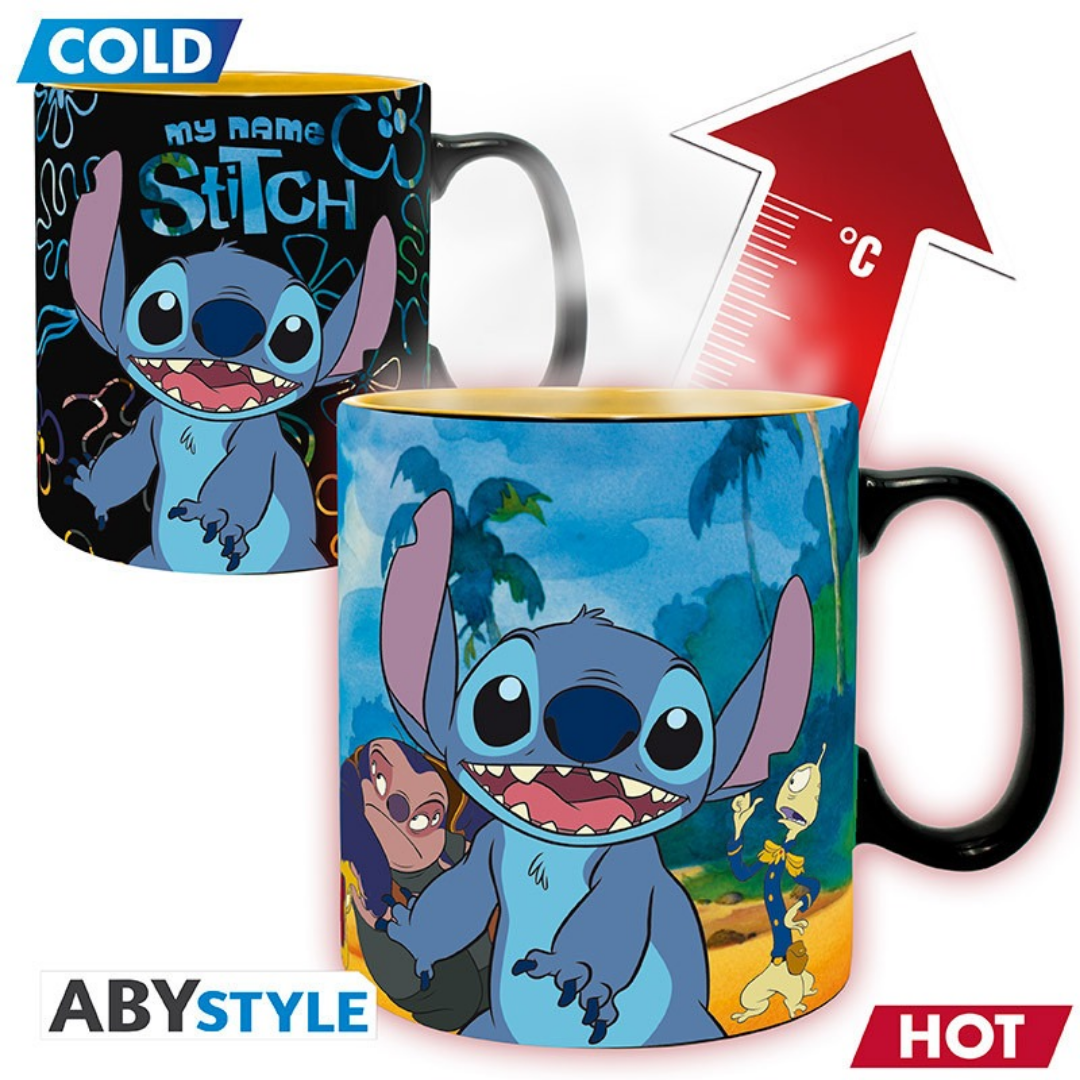 Abysse | Lilo & Stitch Thermoeffekt-Tasse (460ml) | Lilo & Stitch