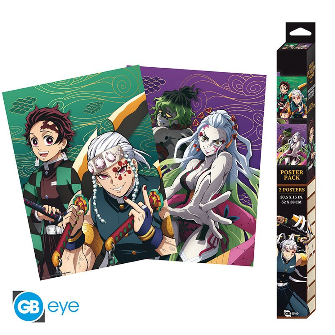 Abysse: Demon Slayer - Chibi Set 2 Poster (52 x 38cm) - Entertainment District