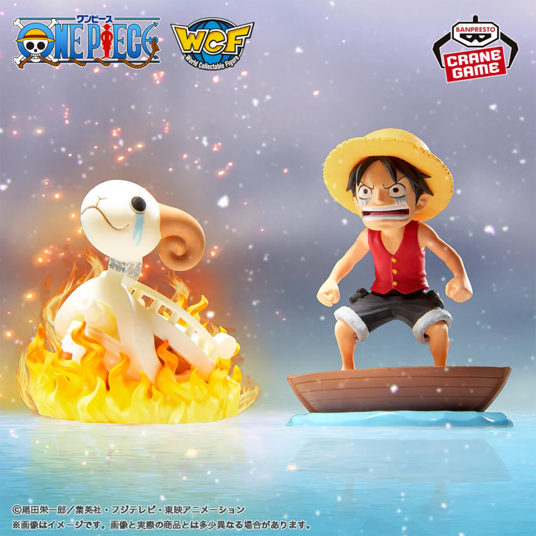 Banpresto | Monkey D. Luffy & Going Merry WCF Log Stories (8cm) | One Piece