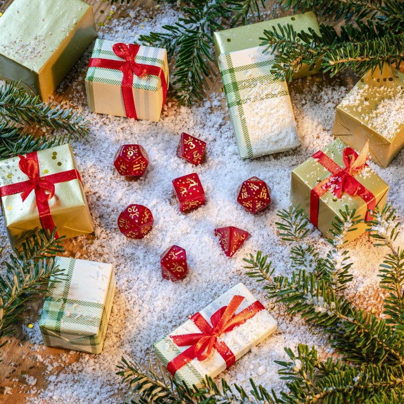 Q Workshop | 2022 Edition | Christmas Dice Set