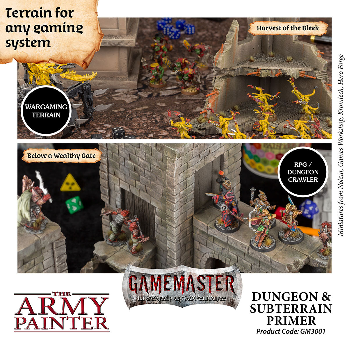 GameMaster - Dungeon & Subterrain - Terrain Primer