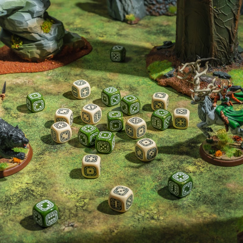 Q Workshop | Beige & Olive | Fortress Compact D6