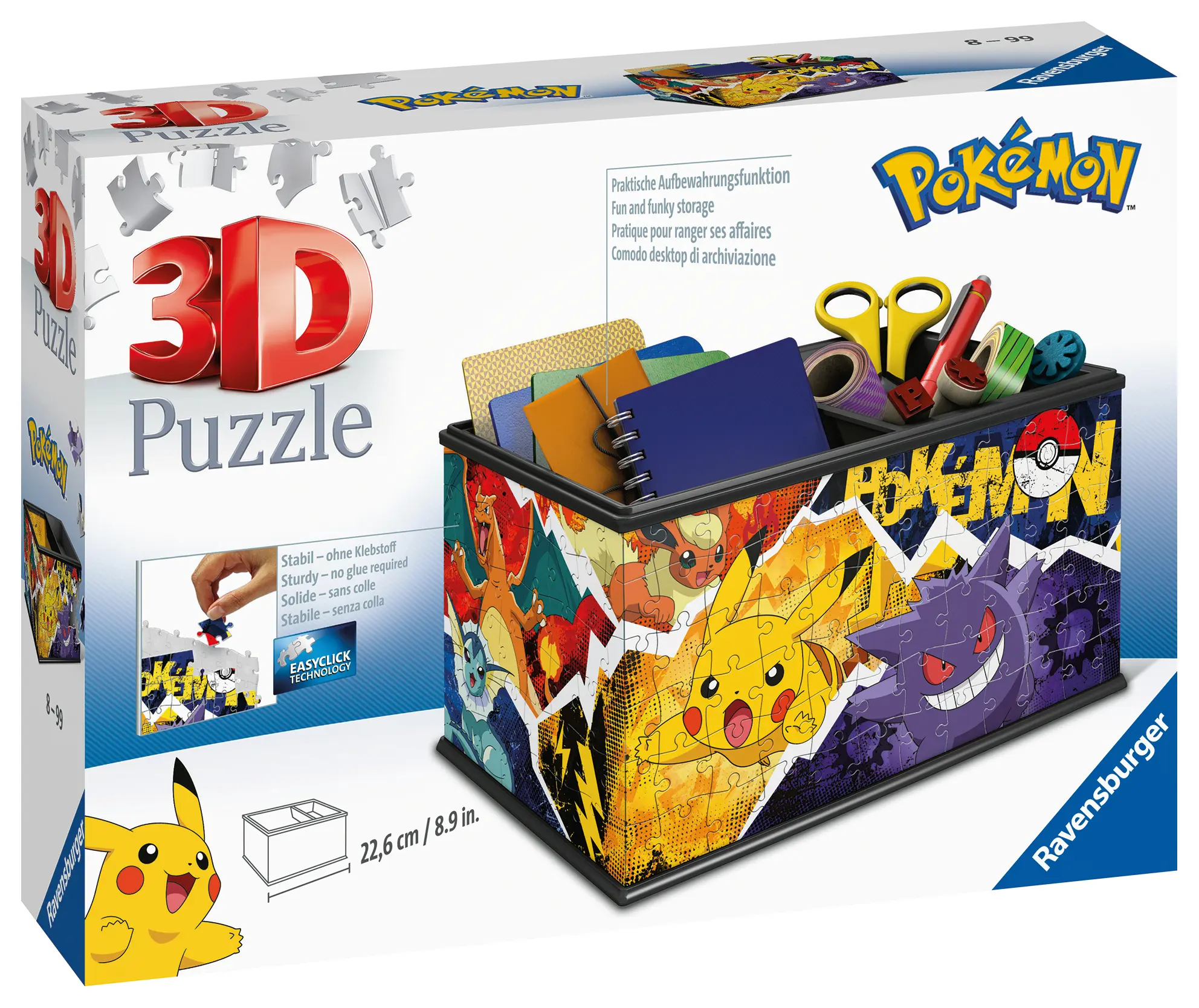Ravensburger | Pokémon Aufbewahrungsbox | 3D Puzzle