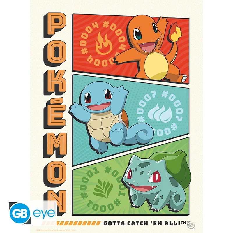 Abysse | Pokémon - 9 Posters (21 x 29,7cm) - Portfolio Starters