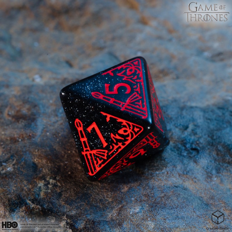 Q Workshop | Targaryen | Game Of Thrones Dice Set