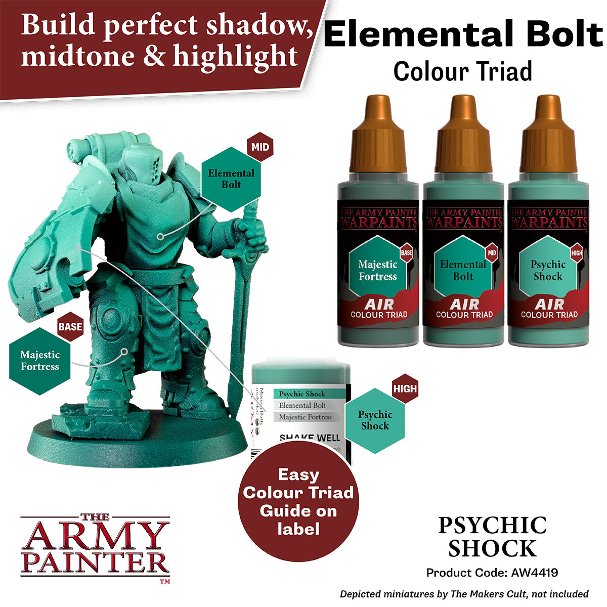 The Army Painter - Psychic Shock - Warpaints Air