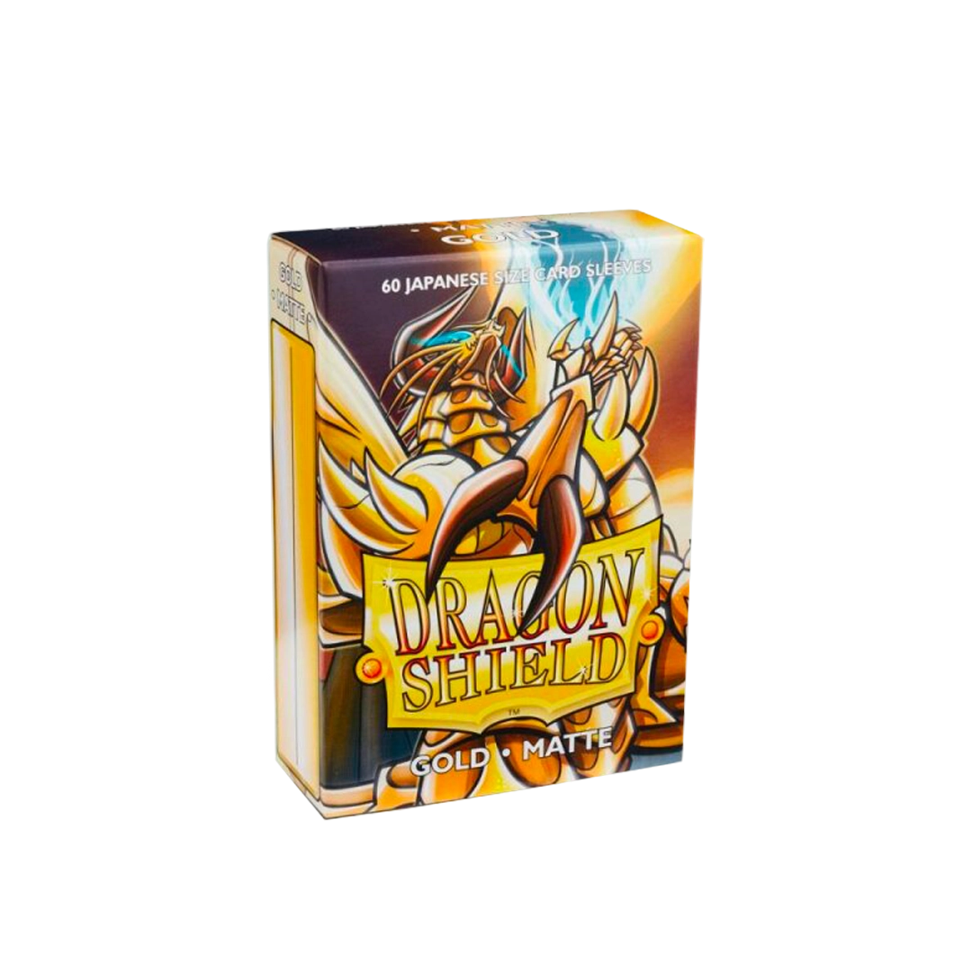Dragon Shield: Gold - Matte Sleeves - Japanese Size