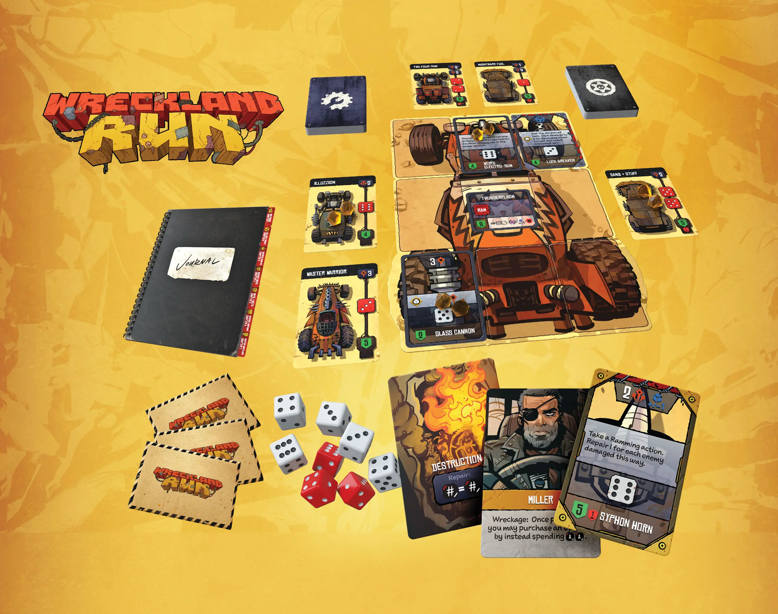 Renegade: Wreckland Run - Board Games