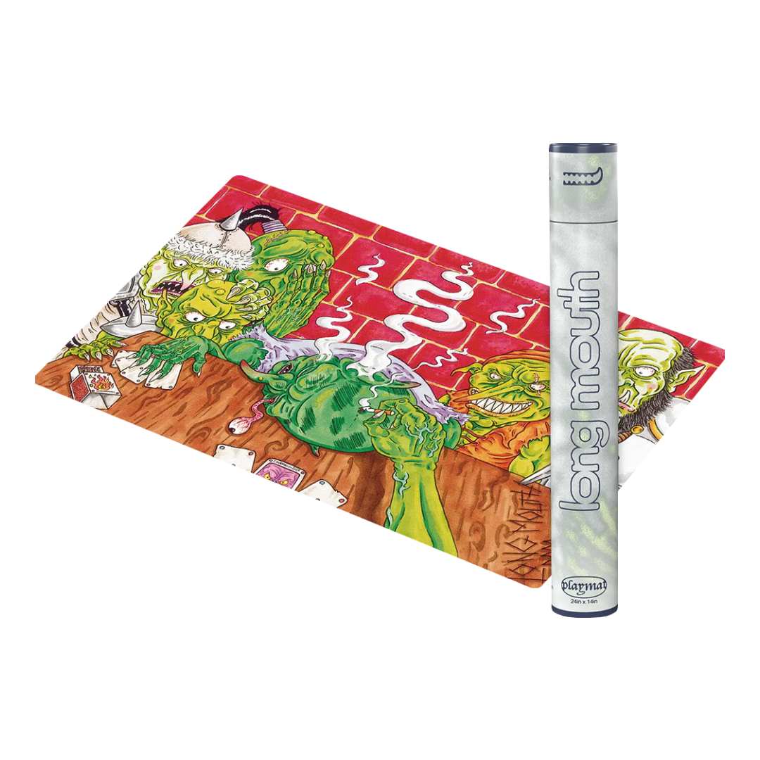 long mouth | Burnd | Playmat