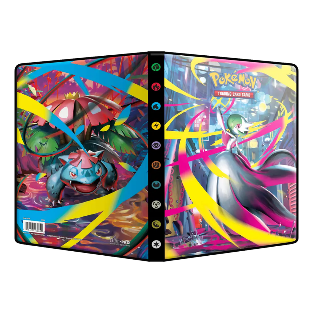Ultra Pro | Pokémon Mega Evolution | 4-Pocket Portfolio