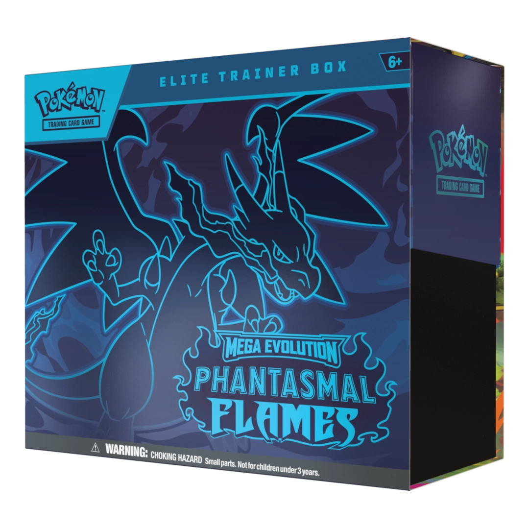 Pokémon TCG: Phantasmal Flames (ME02) - Elite Trainer Box (EN) Pokémon TCG: Phantasmal Flames (ME02) - Elite Trainer Box (EN)