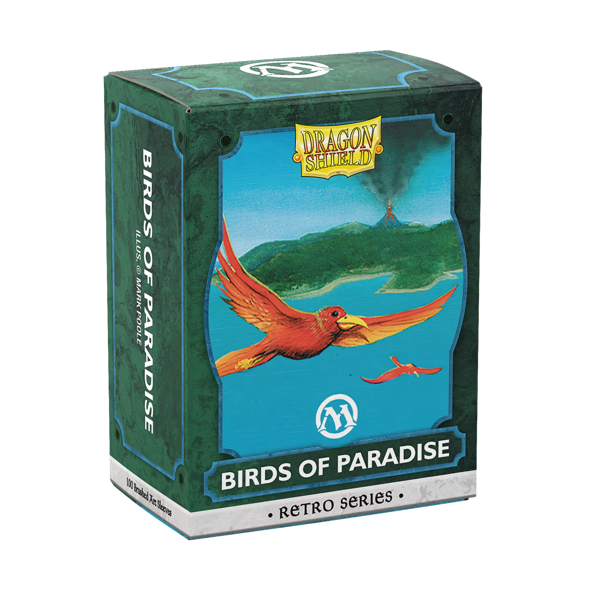Dragon Shield | Birds of Paradise | Brushed Art Sleeves Standard Size