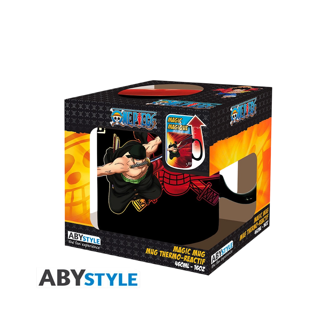 ONE PIECE - Mug Heat Change - 460ml - Zoro & Sanji
