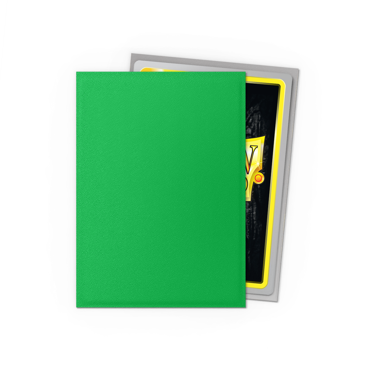 Dragon Shield | Applegreen & Silver | Matte Dual Sleeves Standard Size
