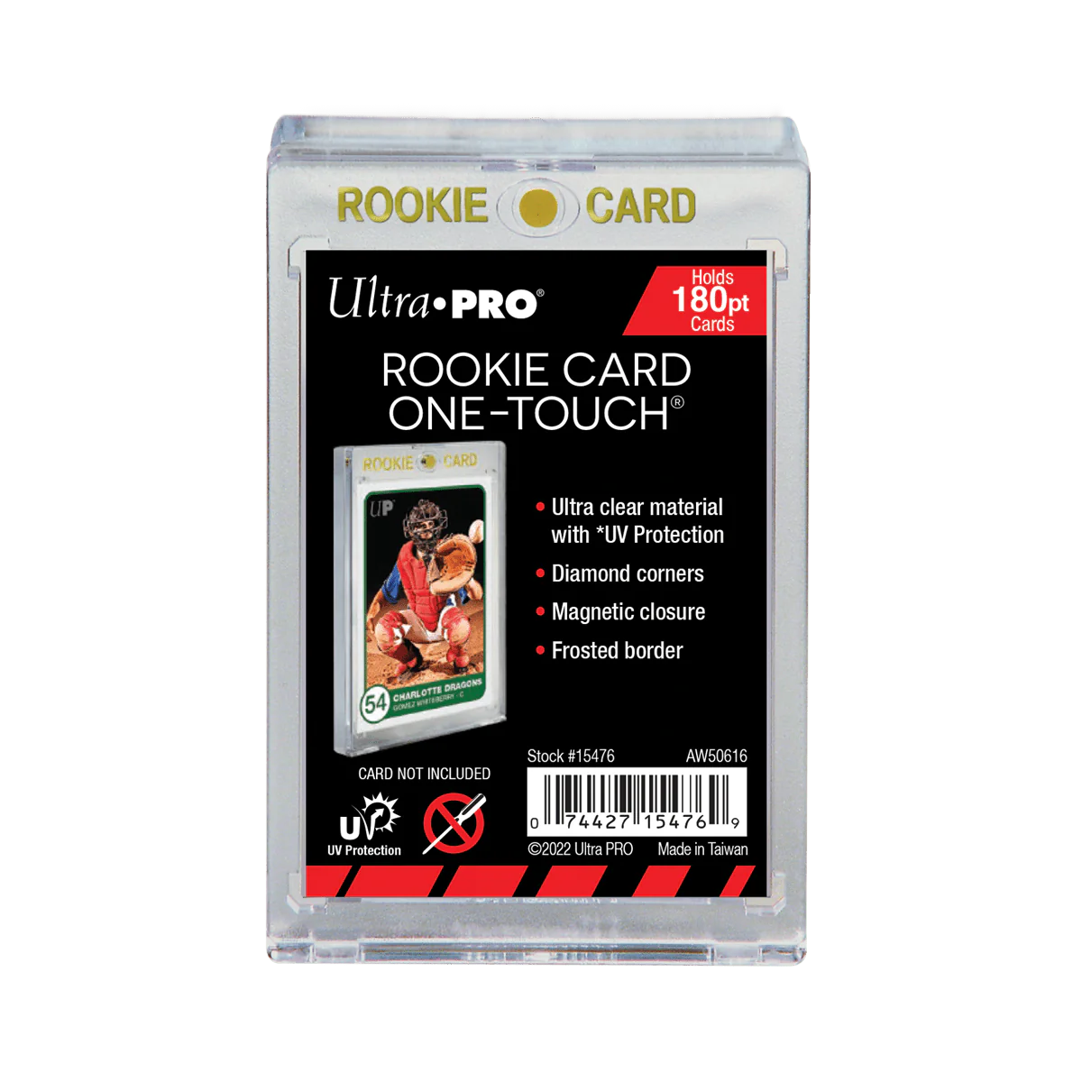 Ultra Pro: ROOKIE ONE-TOUCH Magnetic Holder - 180PT UV Ultra Pro: ROOKIE ONE-TOUCH Magnetic Holder - 180PT UV