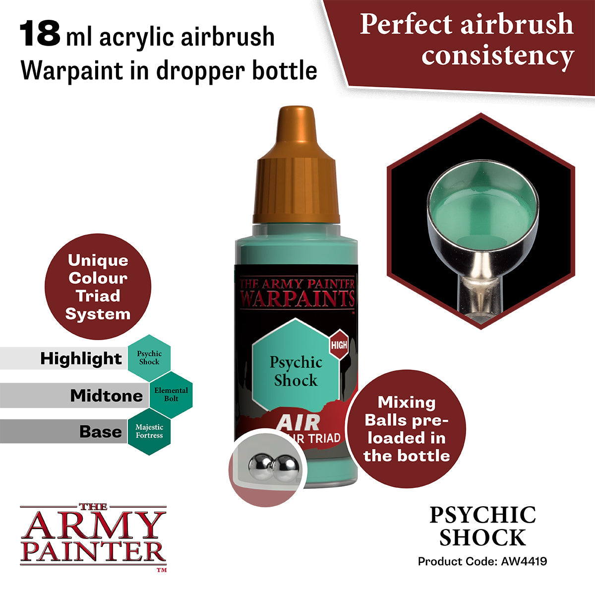 The Army Painter - Psychic Shock - Warpaints Air