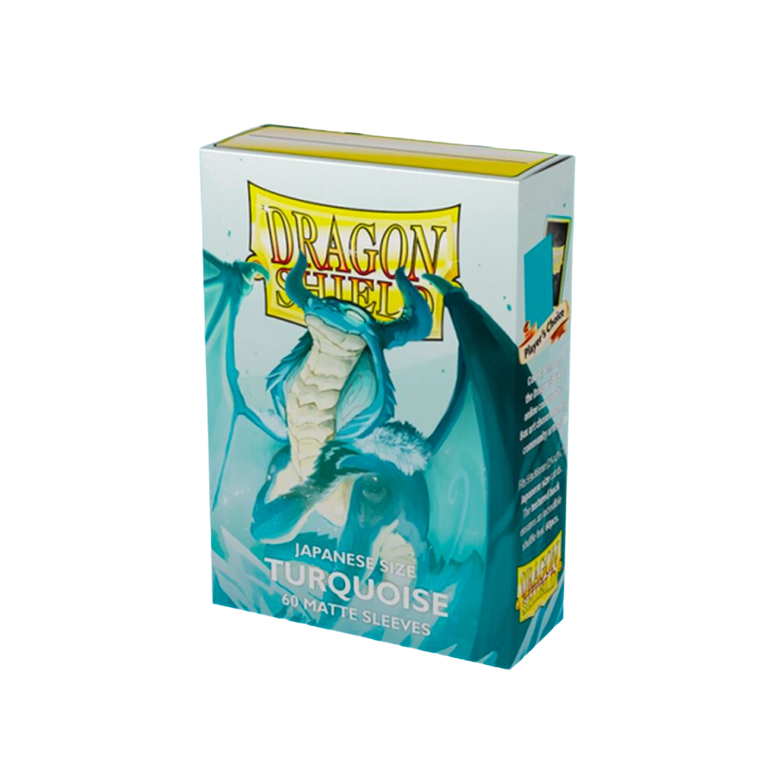 Dragon Shield: Turquoise - Matte Sleeves - Japanese Size