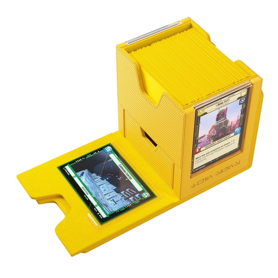 Gamegenic | Star Wars Unlimited Deck Pod | Twin Suns Yellow