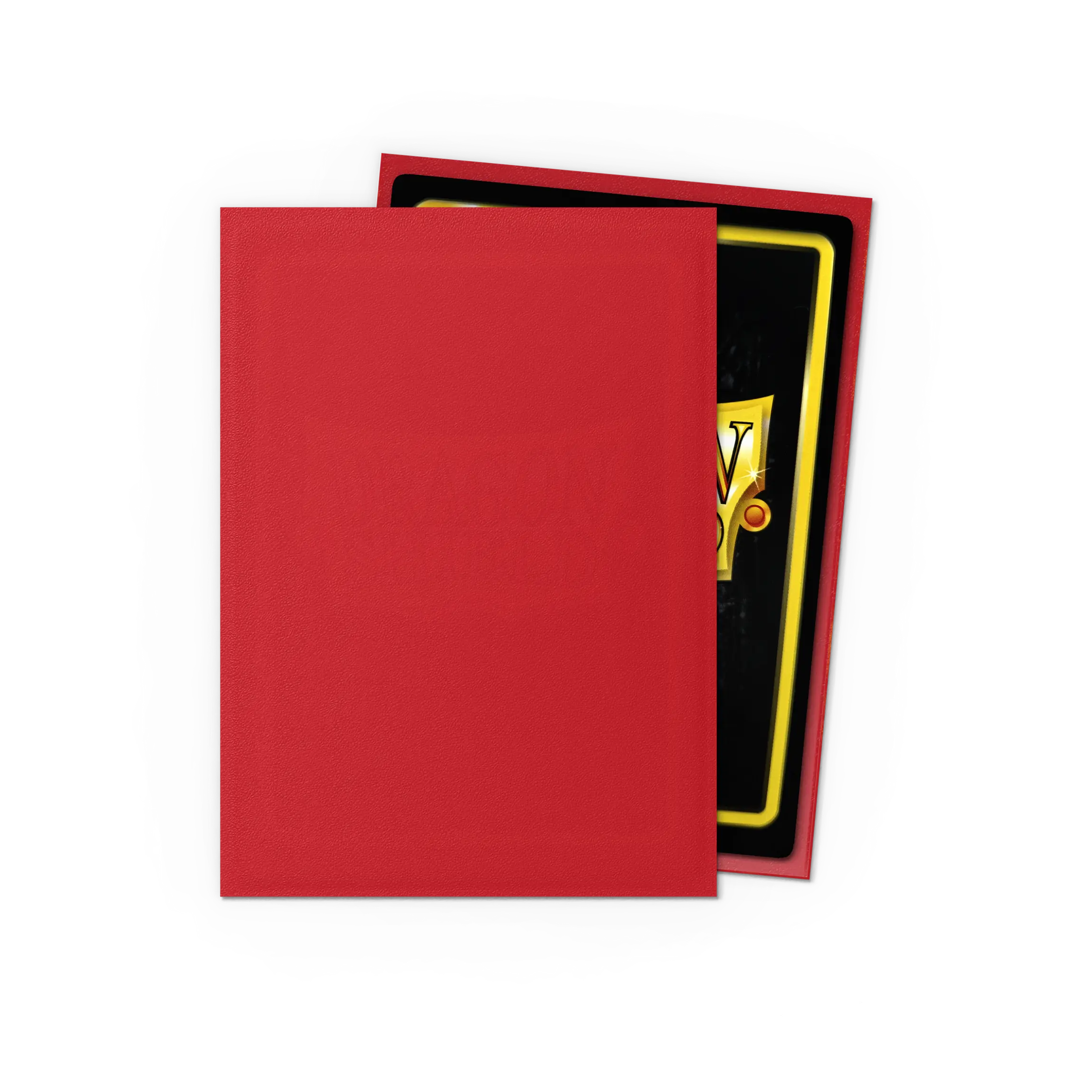 Dragon Shield: Crimson - Matte Sleeves - Standard Size