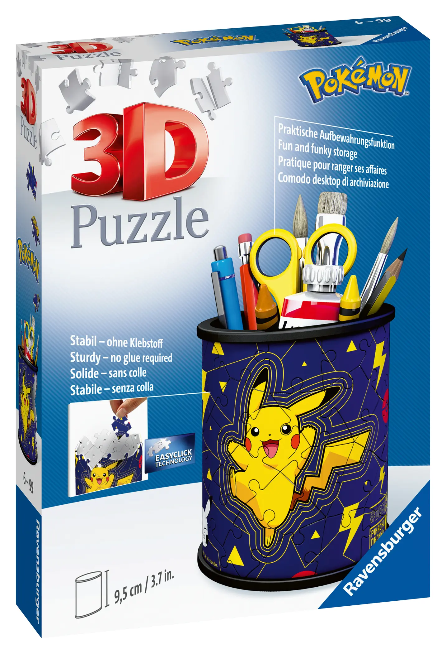 Ravensburger | Pokémon Pikachu Utensilo | 54 Teile 3D Puzzle