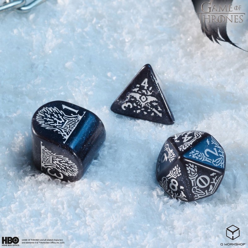Q Workshop | Night's Watch | Game Of Thrones Dice Set