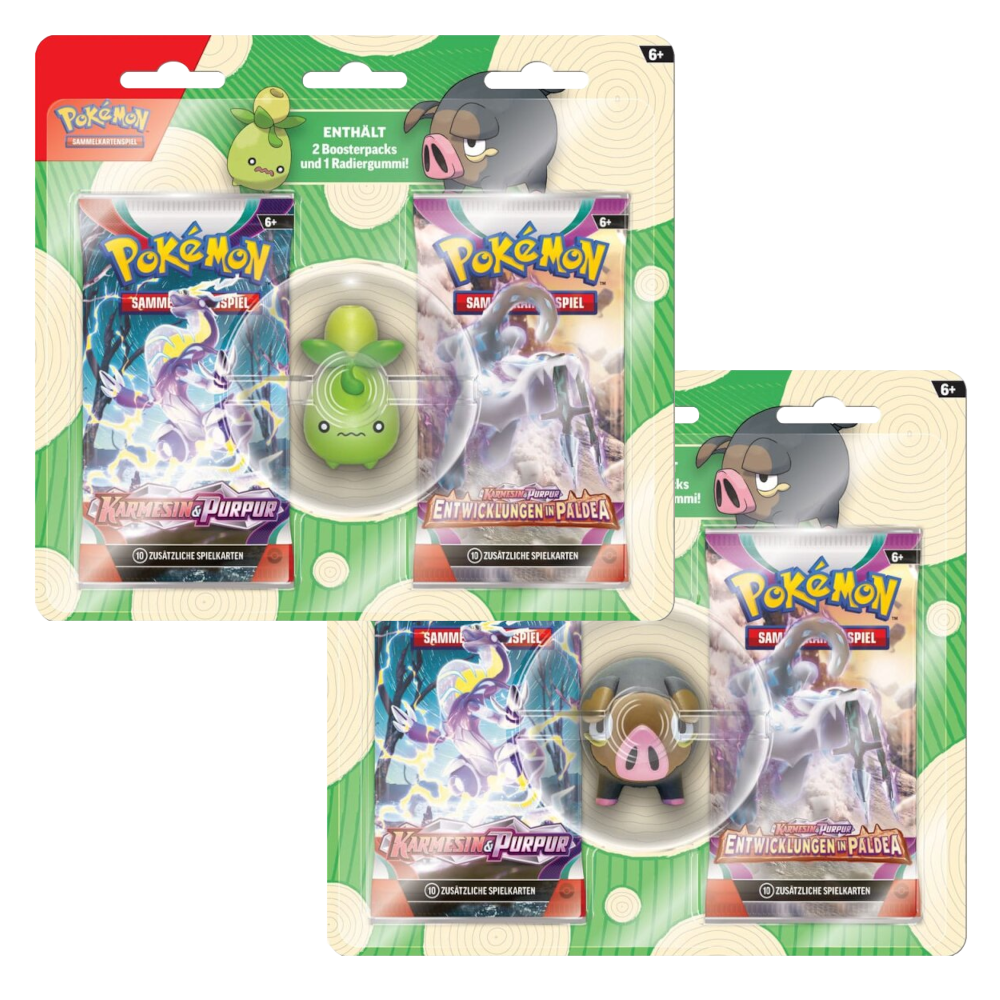 alt Pokémon TCG: Back to School - Eraser Blister 2023 (DE)