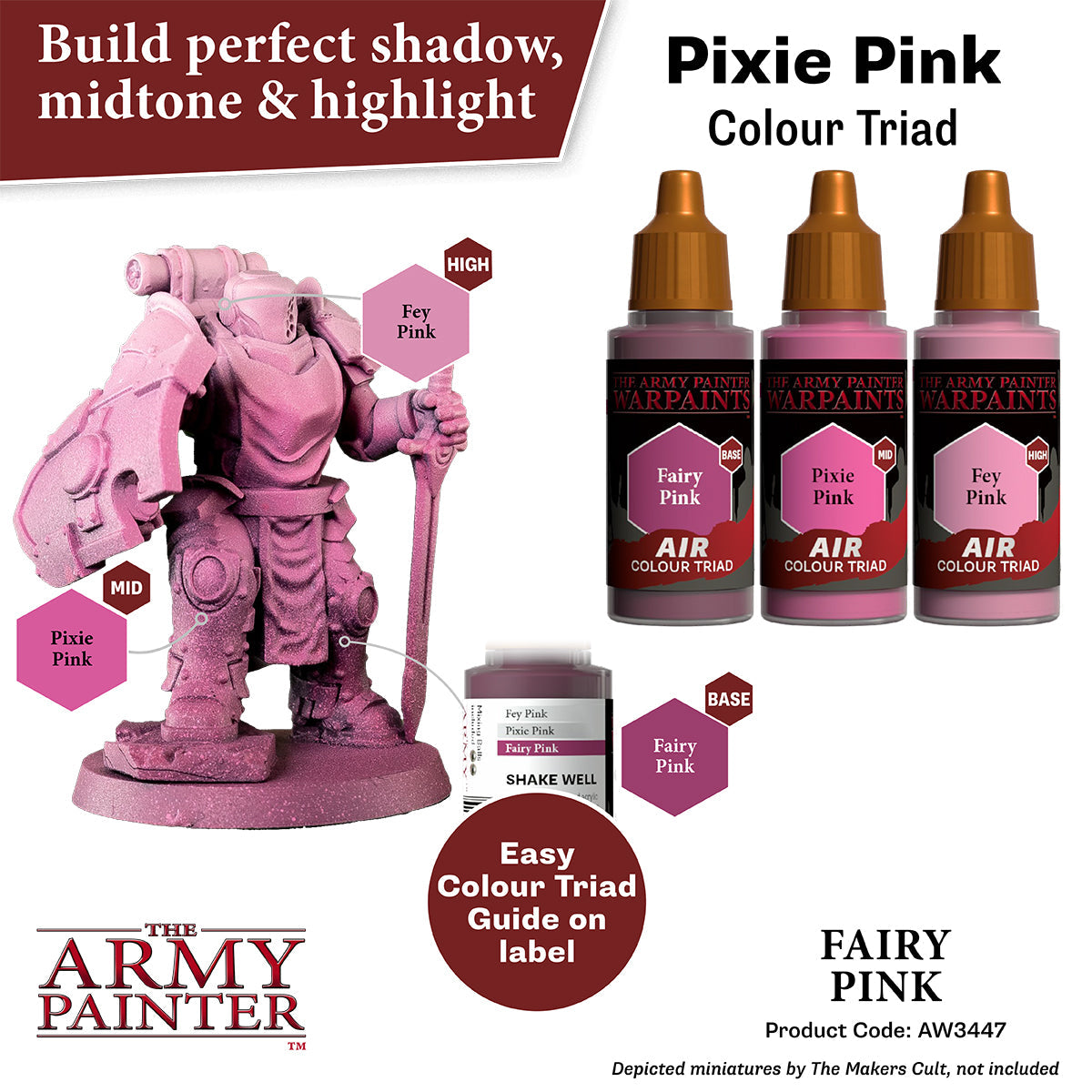The Army Painter - Fairy Pink - Warpaints Air
