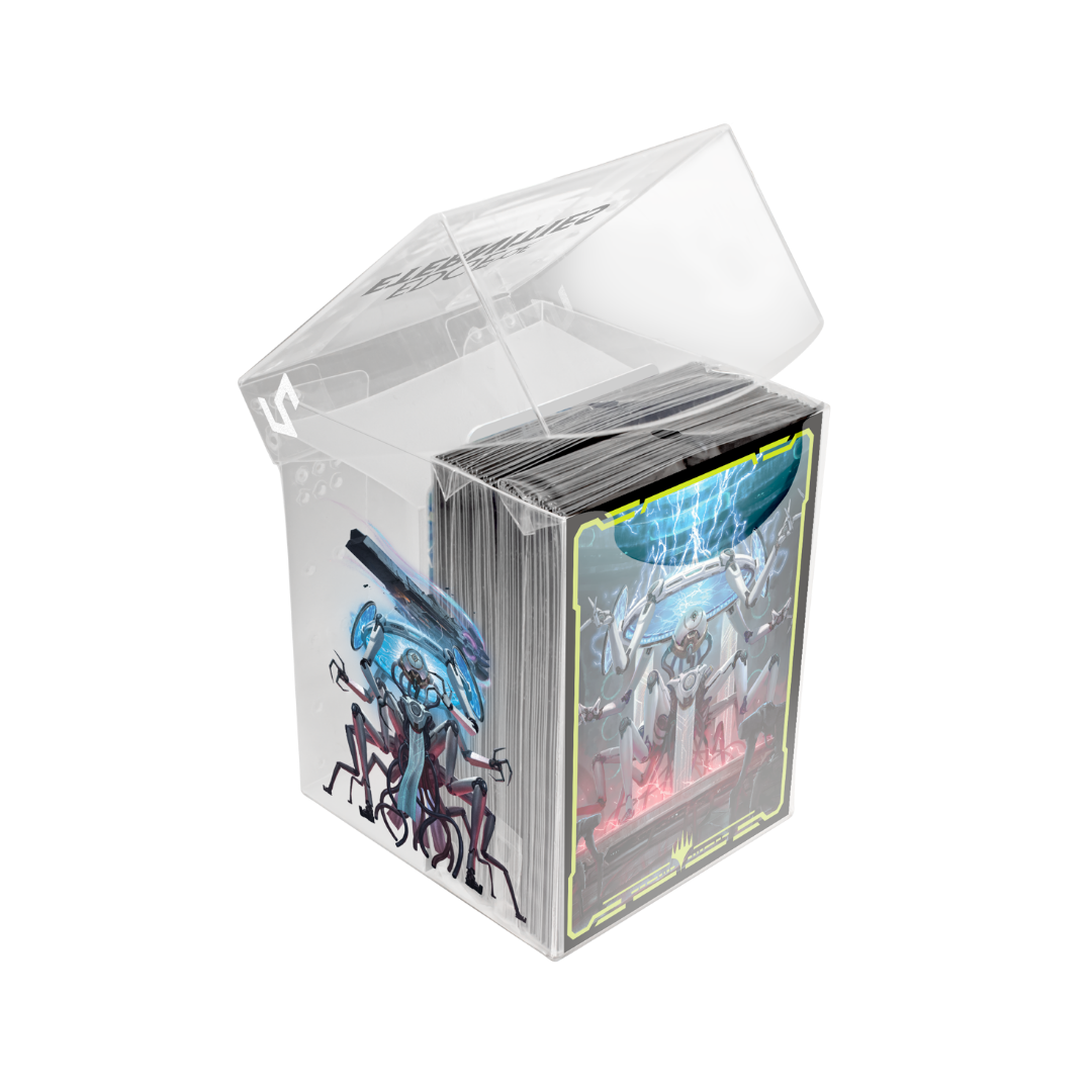 Ultra Pro - Edge of Eternities - Counter Intelligence - 100ct Deck Protector Sleeves in Clear Box for Magic: The Gathering