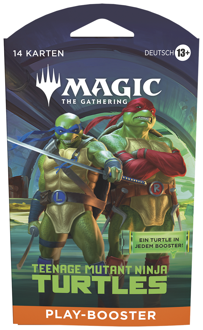 Magic: The Gathering | Teenage Mutant Ninja Turtles | Play Booster (Sleeved) (DE)