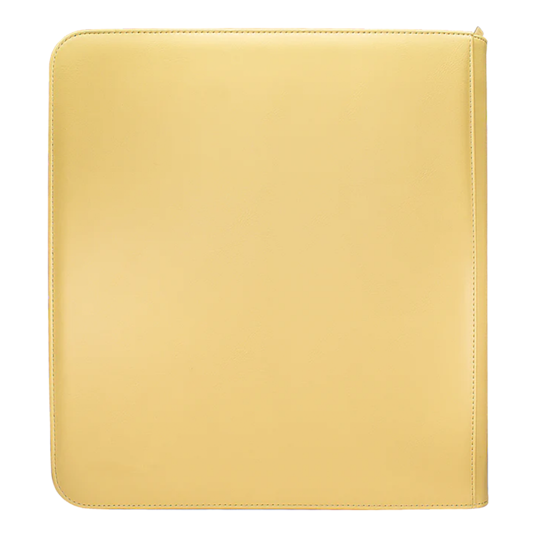 Ultra Pro | Vivid - Yellow | 12-Pocket Zippered PRO-Binder