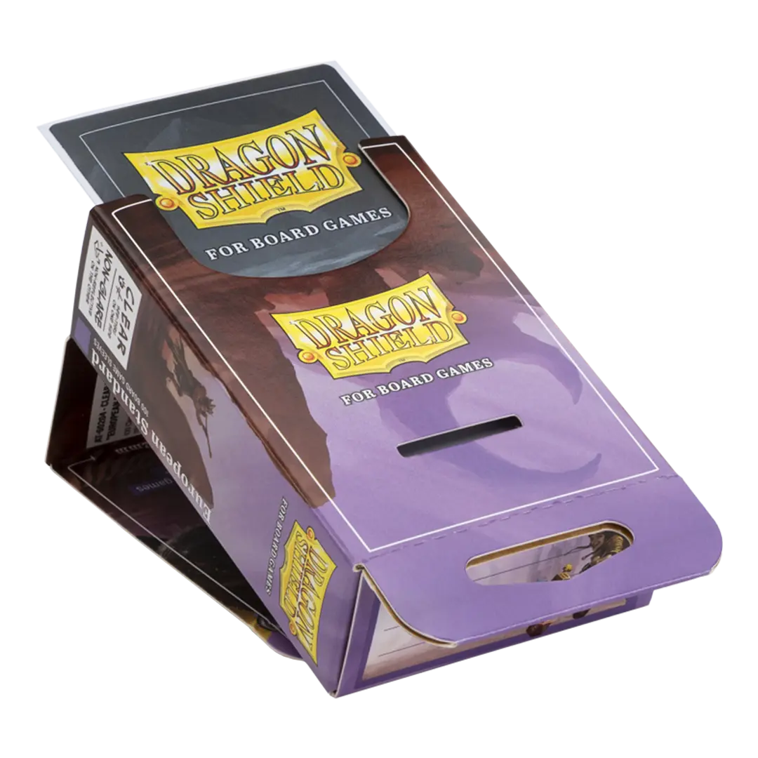 Dragon Shield: European Standard - Clear/Non-Glare - Board Game Sleeves
