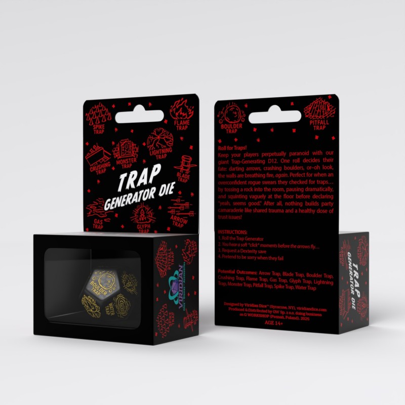 Q Workshop | Black & Yellow | Trap Generator Die