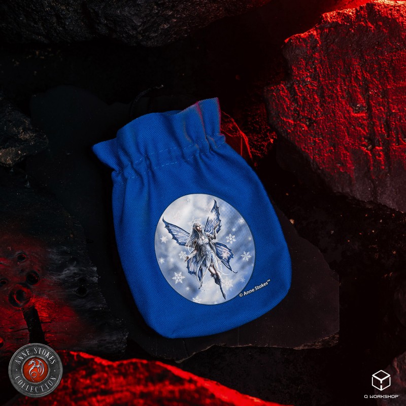 Q Workshop | Snow Fairy | Anne Stokes Dice Pouch