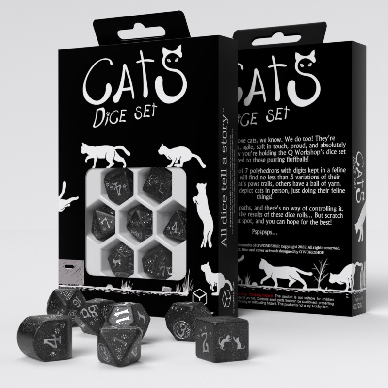 Q Workshop | Waffle | CATS Modern Dice Set
