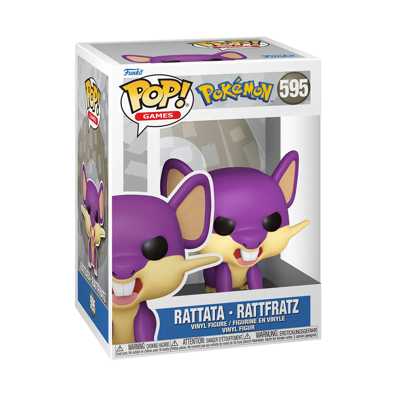 POP! Games: Rattata - Pokémon