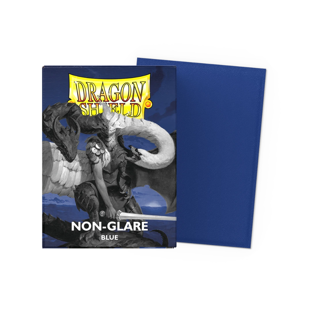 Dragon Shield: Blue - Non-Glare - Matte Sleeves - Standard Size
