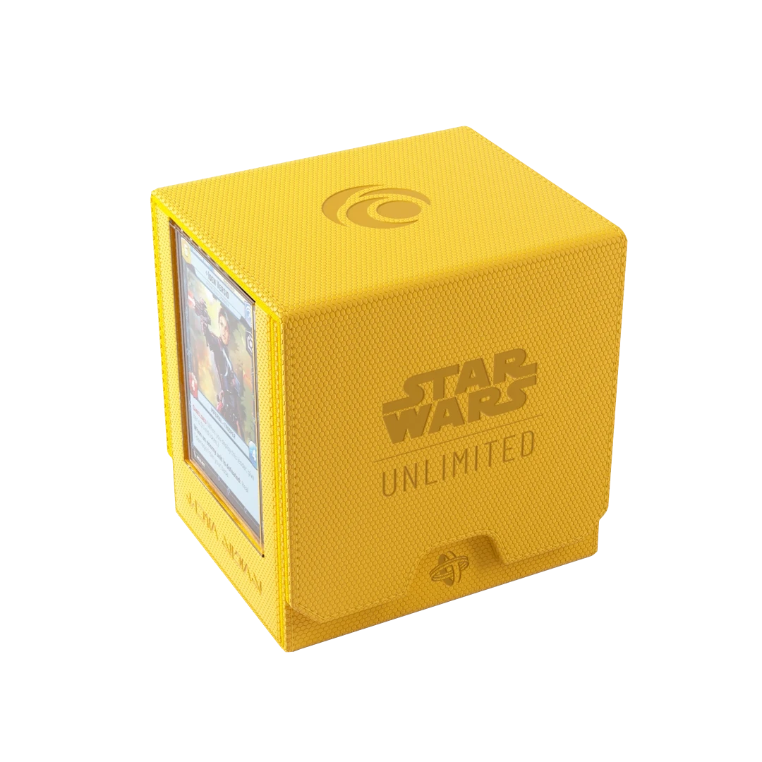 Gamegenic | Star Wars Unlimited Deck Pod | Twin Suns Yellow