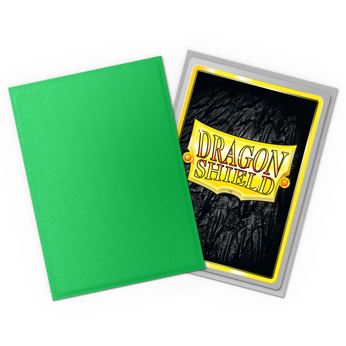 Dragon Shield | Applegreen & Silver | Matte Dual Sleeves Standard Size