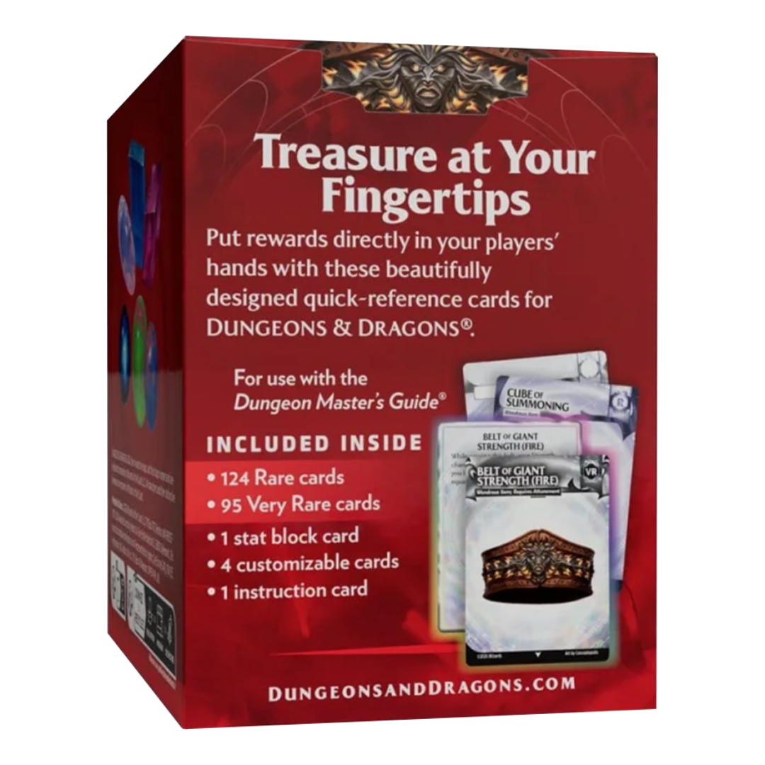 Dungeons & Dragons | Magic Items: Rare & Very Rare | Reference Cards (EN)