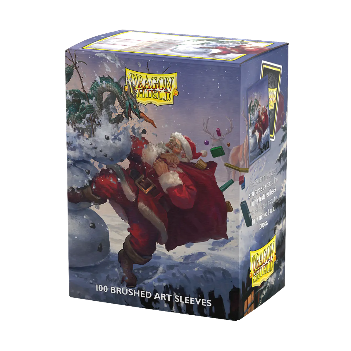 Dragon Shield: Brushed Art Sleeves - Standard Size / Christmas 2025