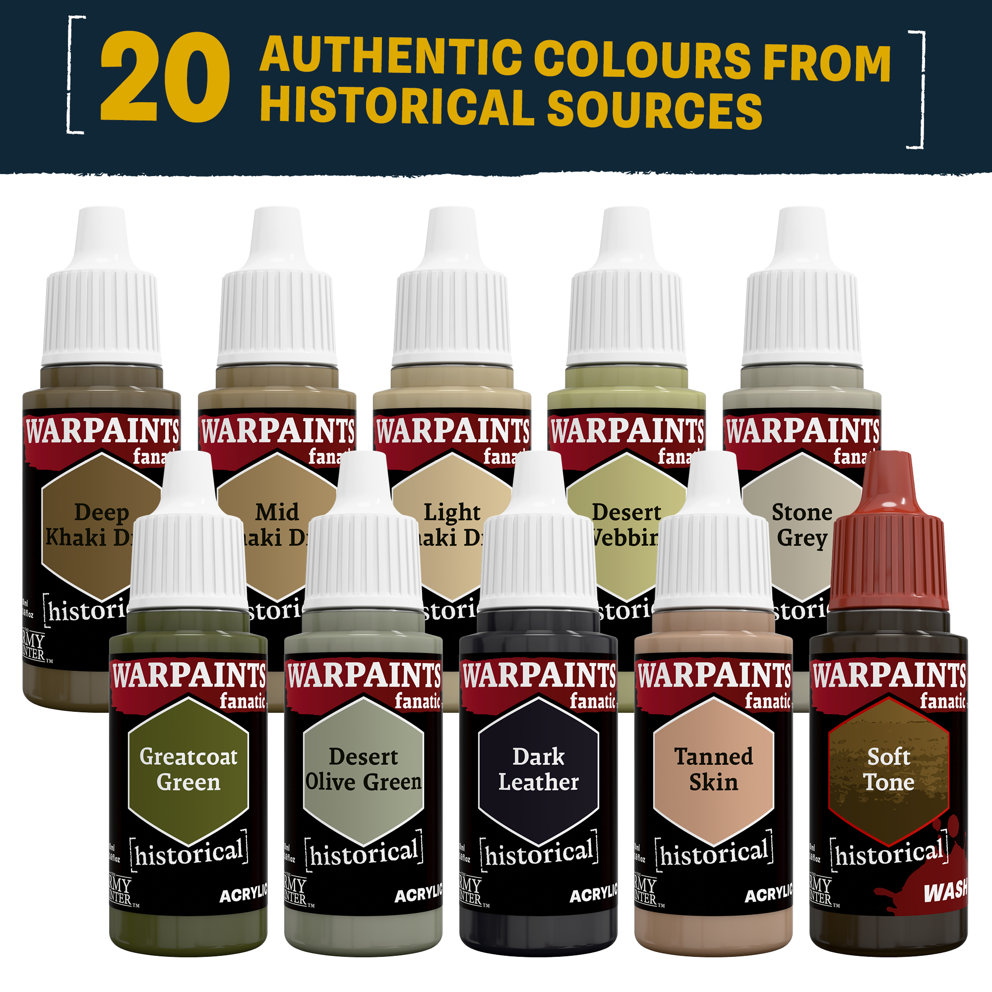 The Army Painter | Historical: World War II British 8th Army | Paint Set