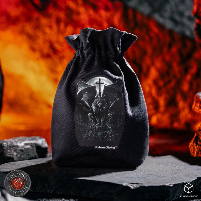 Q Workshop | Gargoyle | Anne Stokes Dice Pouch