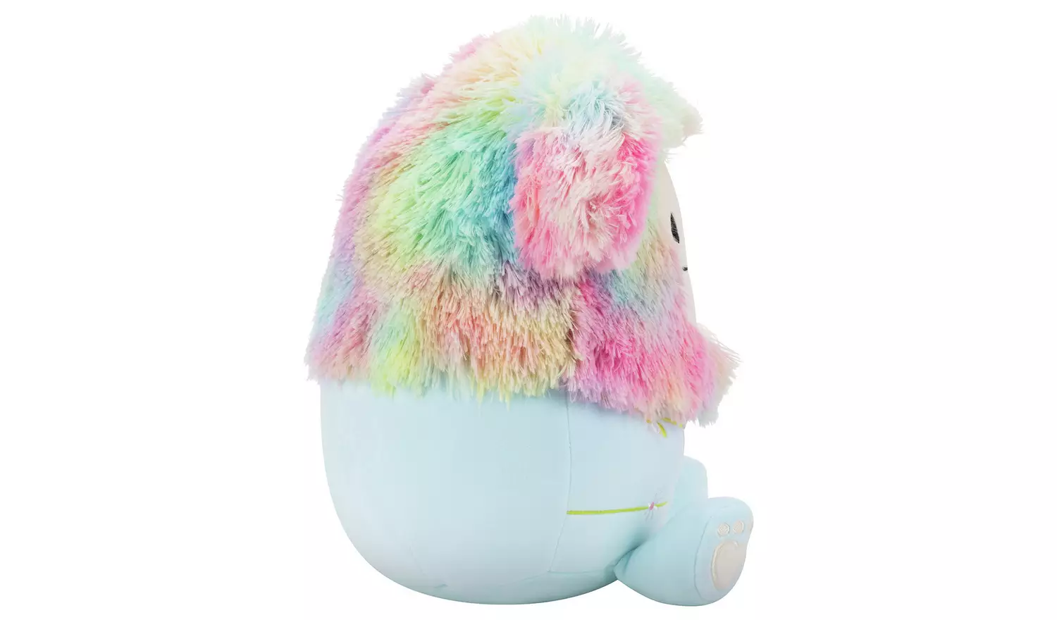 Jazwares | Squishmallows Zozo Rainbow And Blue Bigfoot Wrapped with Flower Stems | 30cm Medium Plush