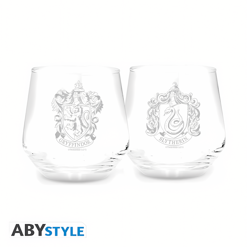 Harry Potter | Gryffindor & Slytherin | Glass Set