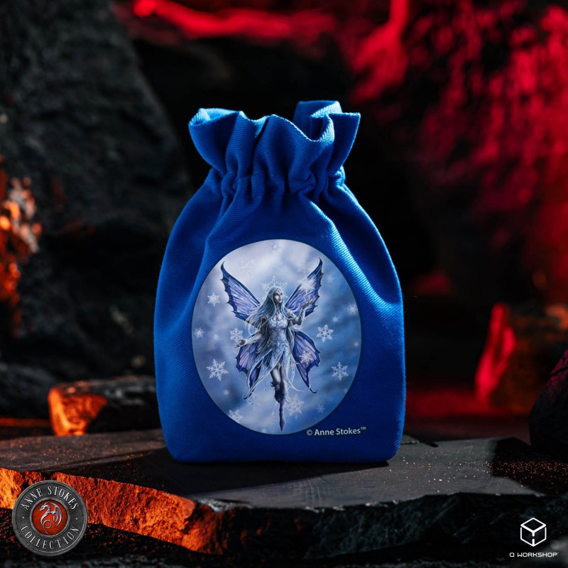 Q Workshop | Snow Fairy | Anne Stokes Dice Pouch