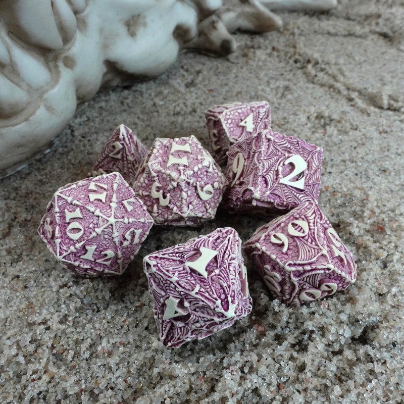 Q Workshop | The Yucatan Featherwing | Dracopolis Dice Set